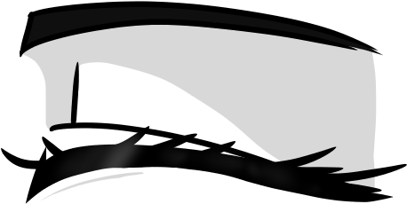 With Lashes Blush - Illustration Clipart (790x790), Png Download