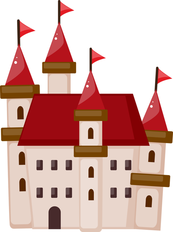 Smarty Pants, Princesses, Album, Crowns, Castles, Princess, - Castle Cartoon Clipart (596x800), Png Download
