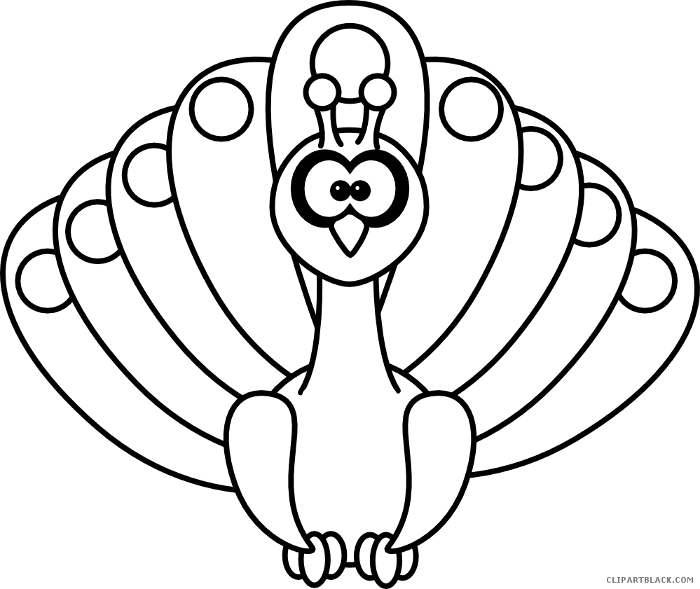 Head Clipart Peacock - Peacock Clip Art - Png Download (999x841), Png Download