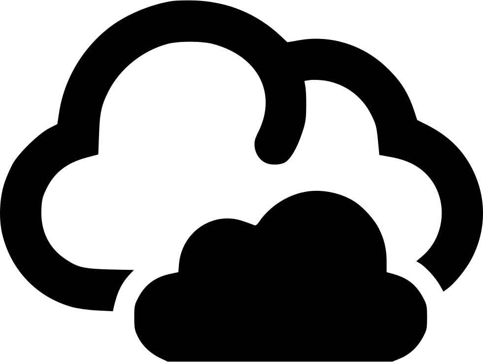 Clouds Mixed Comments - Icon Clipart (980x734), Png Download