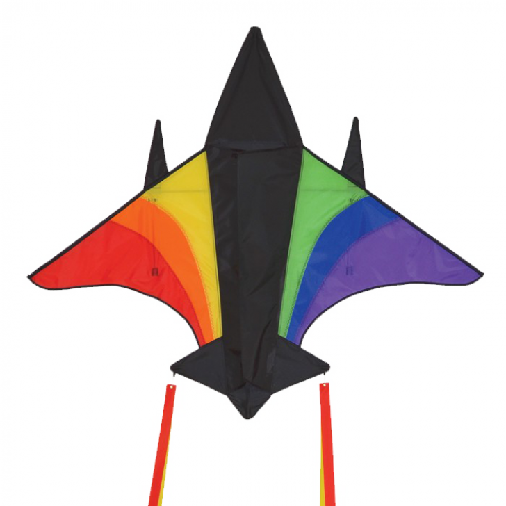 Rainbow Jet Plane Kite Kite Clipart Full Size Clipart (1706085