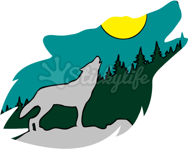 Spirit Of The Wolf - Wolf Clipart (940x587), Png Download