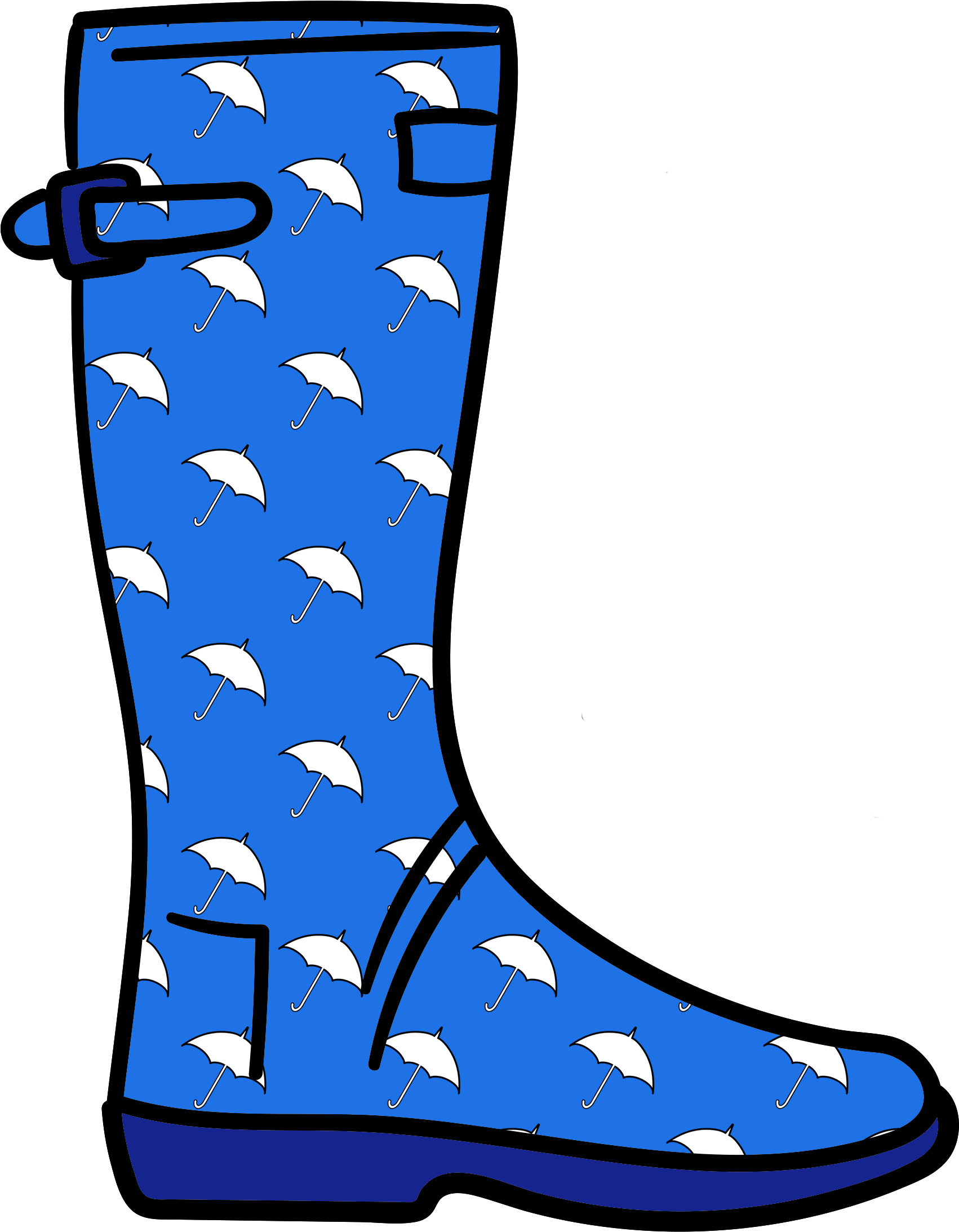 Cowboy Boot Clipart (1723x2191), Png Download