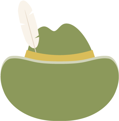 Placing The Feather On The Hat - Feather Clipart (850x480), Png Download