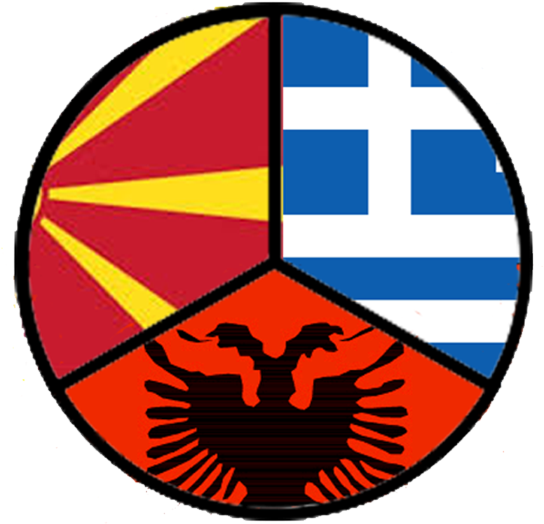 Albania, Macedonia And Greece - Albania Clipart (775x800), Png Download