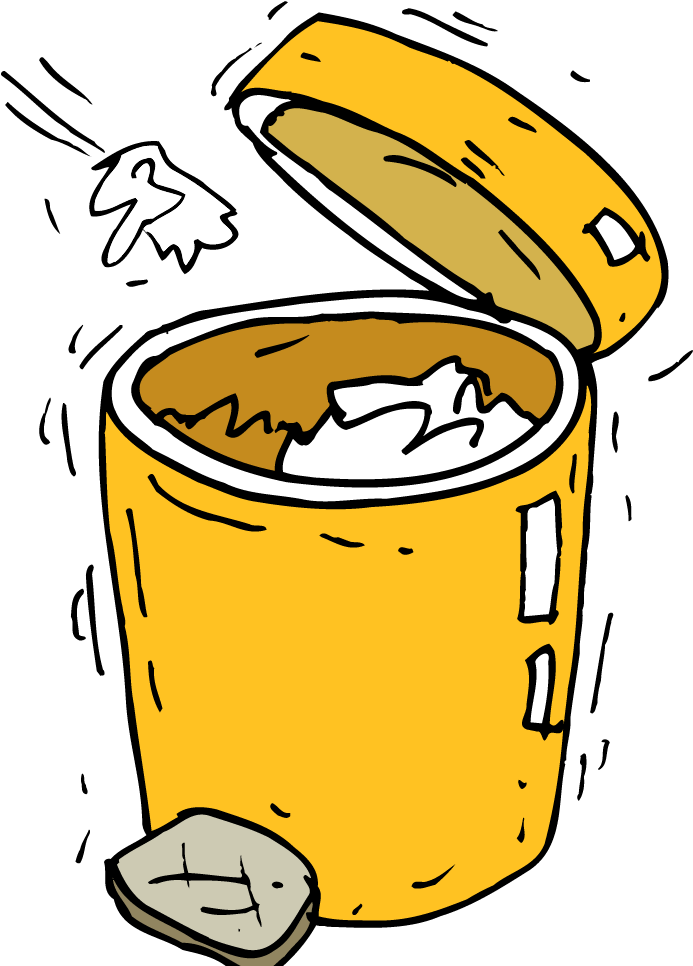 Bin Clipart - Full Size Clipart (#1708313) - PinClipart