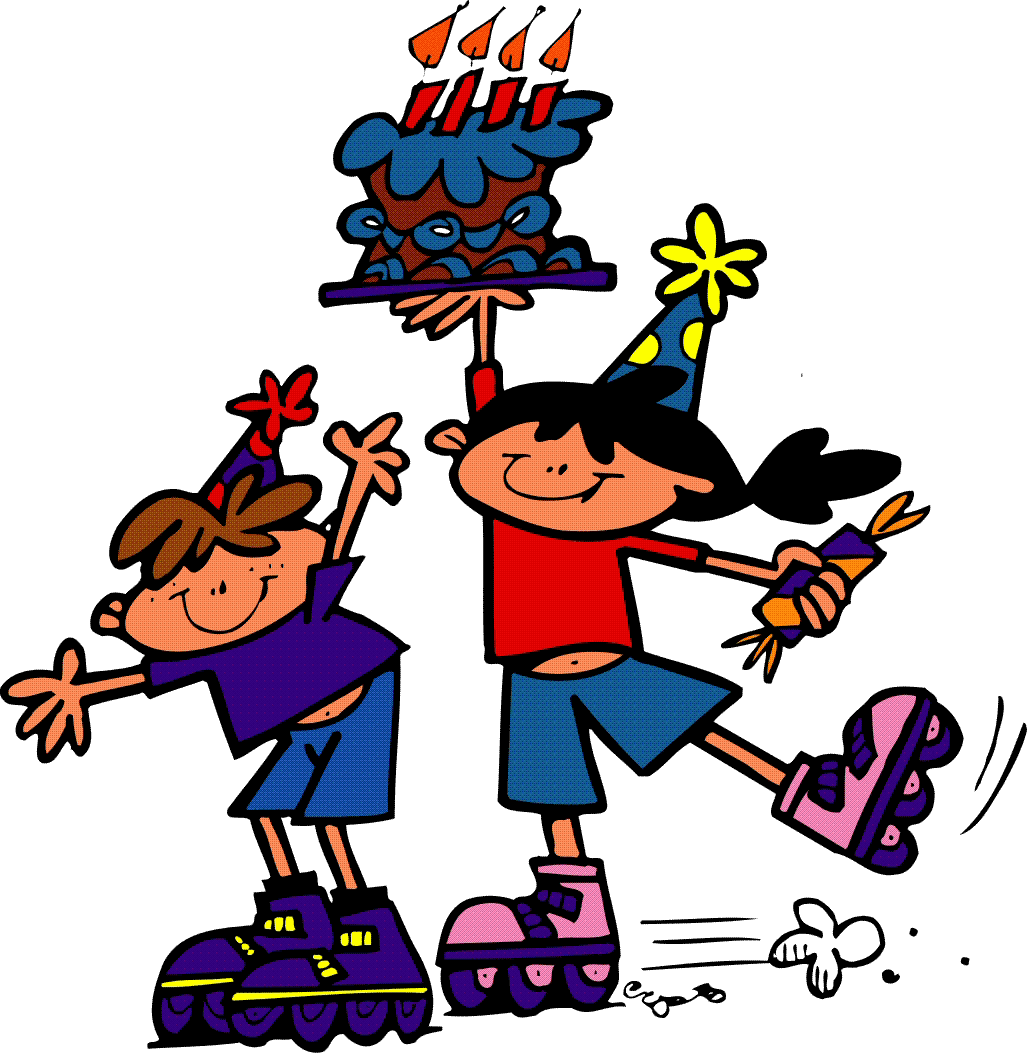 Birthday Parties - Have A Party Clipart (1027x1053), Png Download