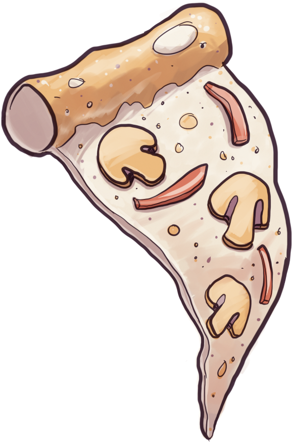 Veggie Pizza Clipart (900x900), Png Download