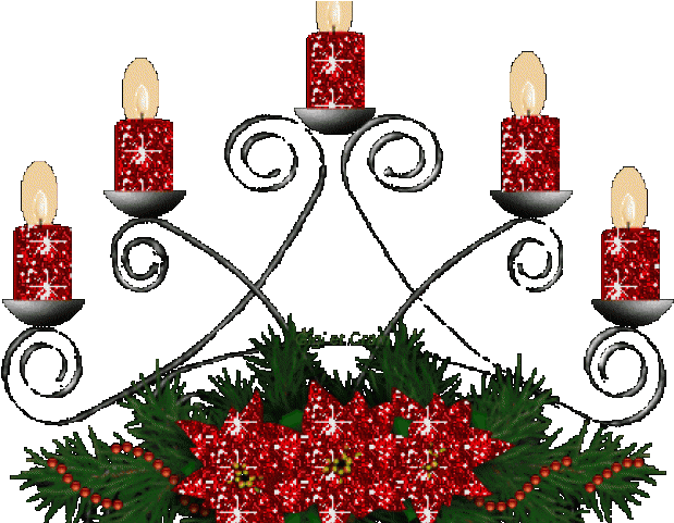 Decorate Clipart Candle - Christmas Day - Png Download (640x480), Png Download