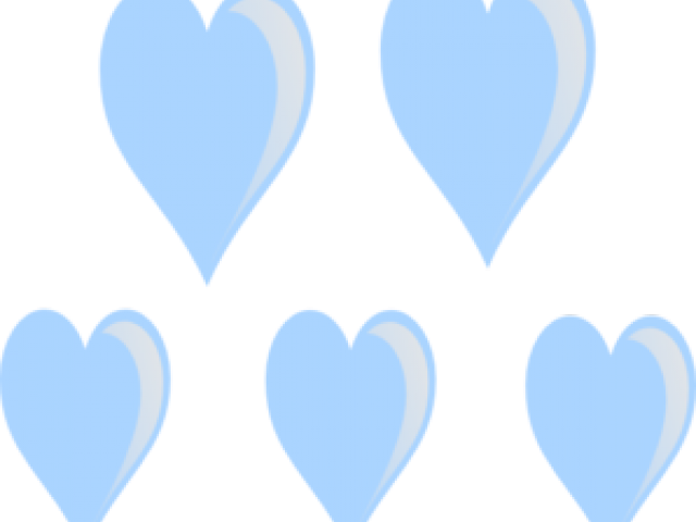 Raindrops Clipart Heart - Heart - Png Download (640x480), Png Download