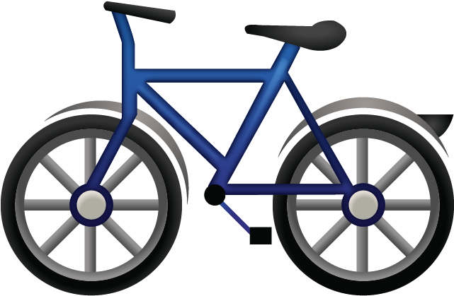 Download Bicycle Emoji Icon Island - Bicycle Emoji Png Clipart (600x600), Png Download