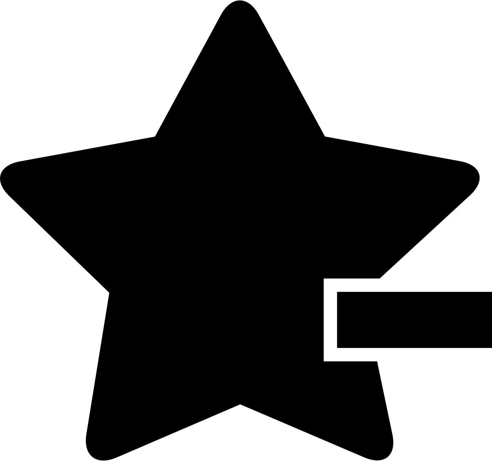 Rest Star Interface Symbol Icon Free Download Png Stem - Icon Clipart (980x918), Png Download