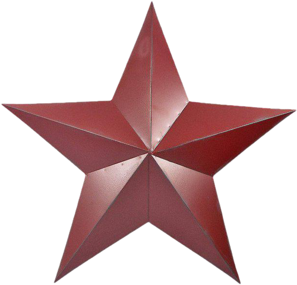 Red Star Icon Png Clipart (732x650), Png Download