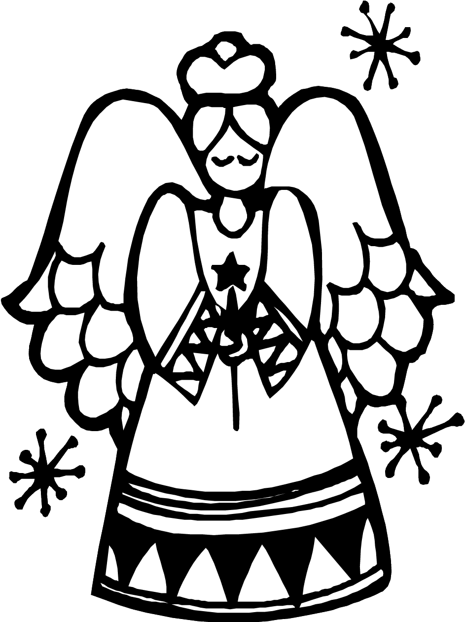 Christmas Ultra Pages - Mandalas De Navidad Faciles Clipart (950x1266), Png Download