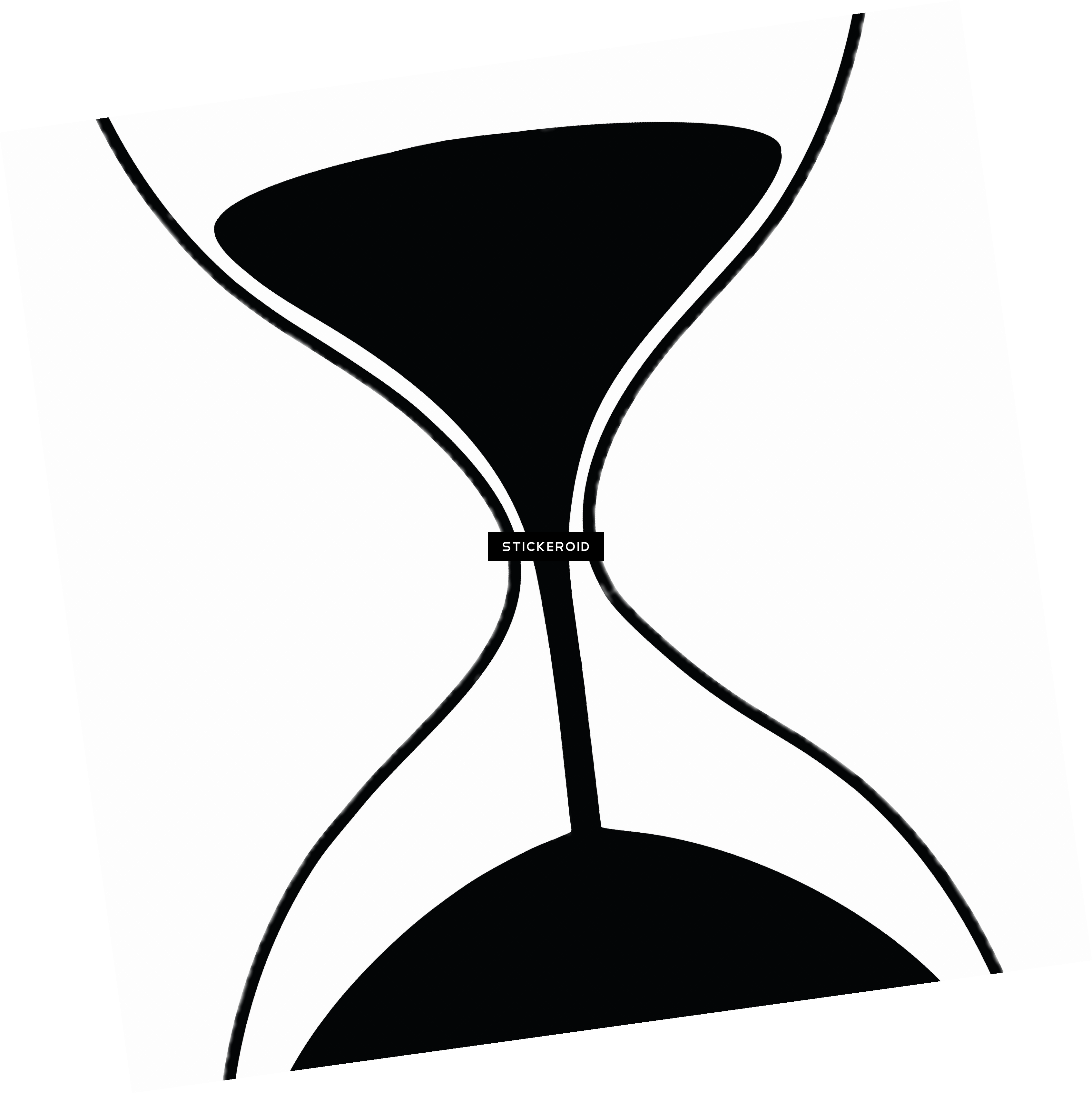 Hourglass - Illustration Clipart (3387x3388), Png Download