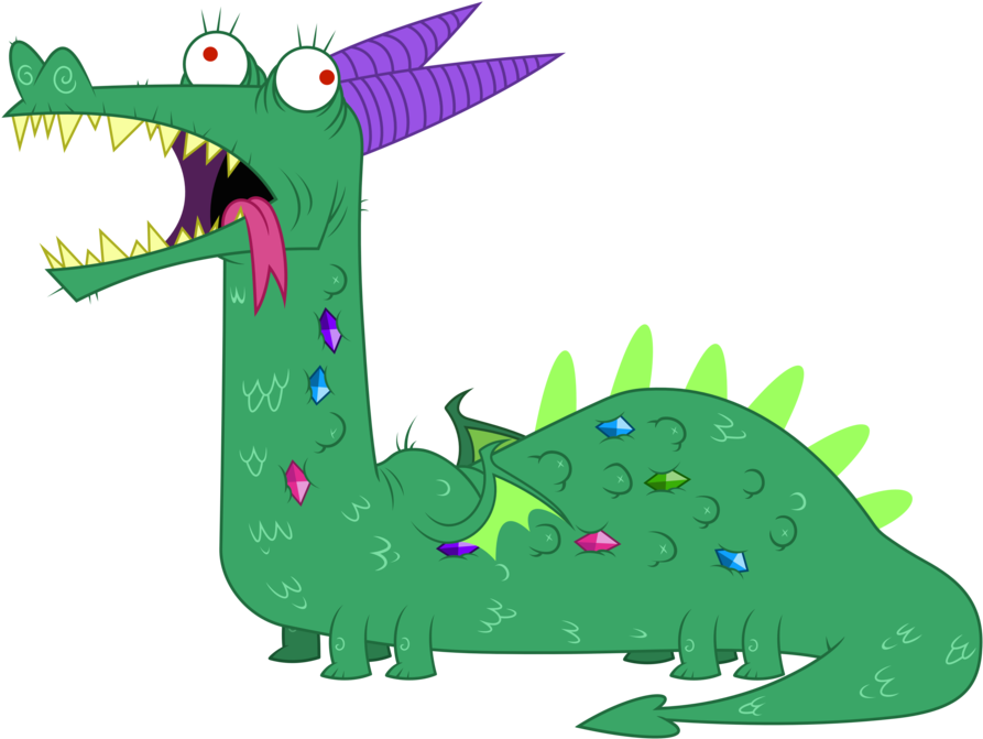 Comment Picture - Crackle The Dragon Mlp Clipart (900x678), Png Download