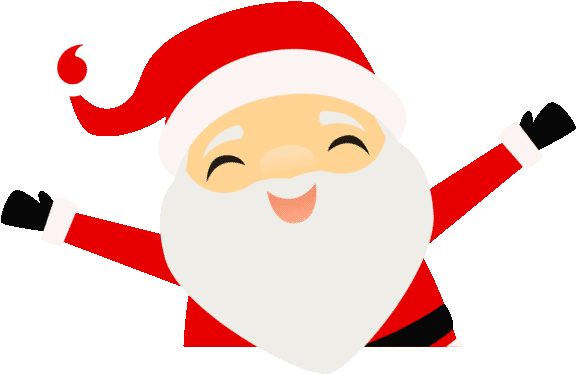 Happy Merry Christmas Sticker Vodafone For Ios Android - Christmas Day Clipart (600x600), Png Download