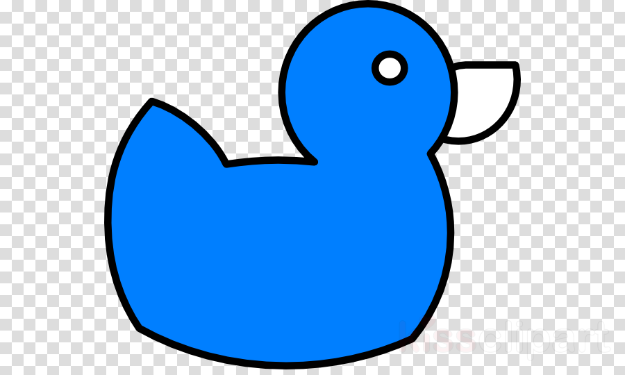 Blue Rubber Duck Cartoon Clipart Rubber Duck Clip Art - Caroline's Treasures Checkerboard Pink Black Labrador - Png Download (900x540), Png Download