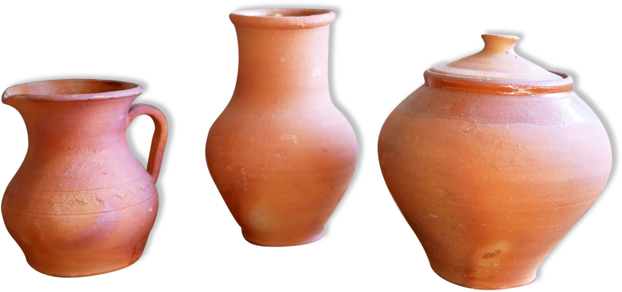 Old Pot Terracotta - Terracotta Clipart (1457x1457), Png Download