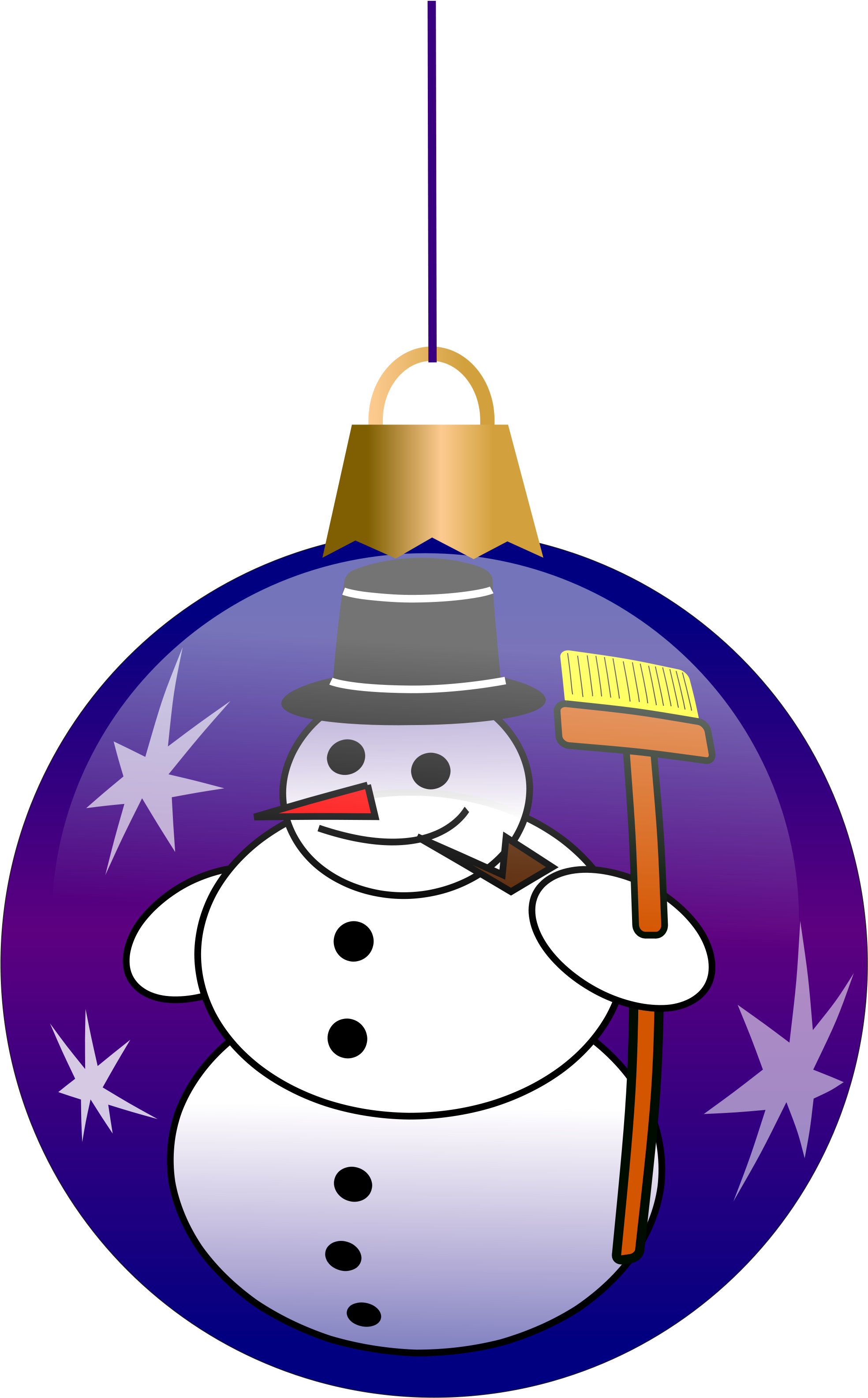 Collection Of Christmas Ornament Clipart - Png Download (2000x3205), Png Download