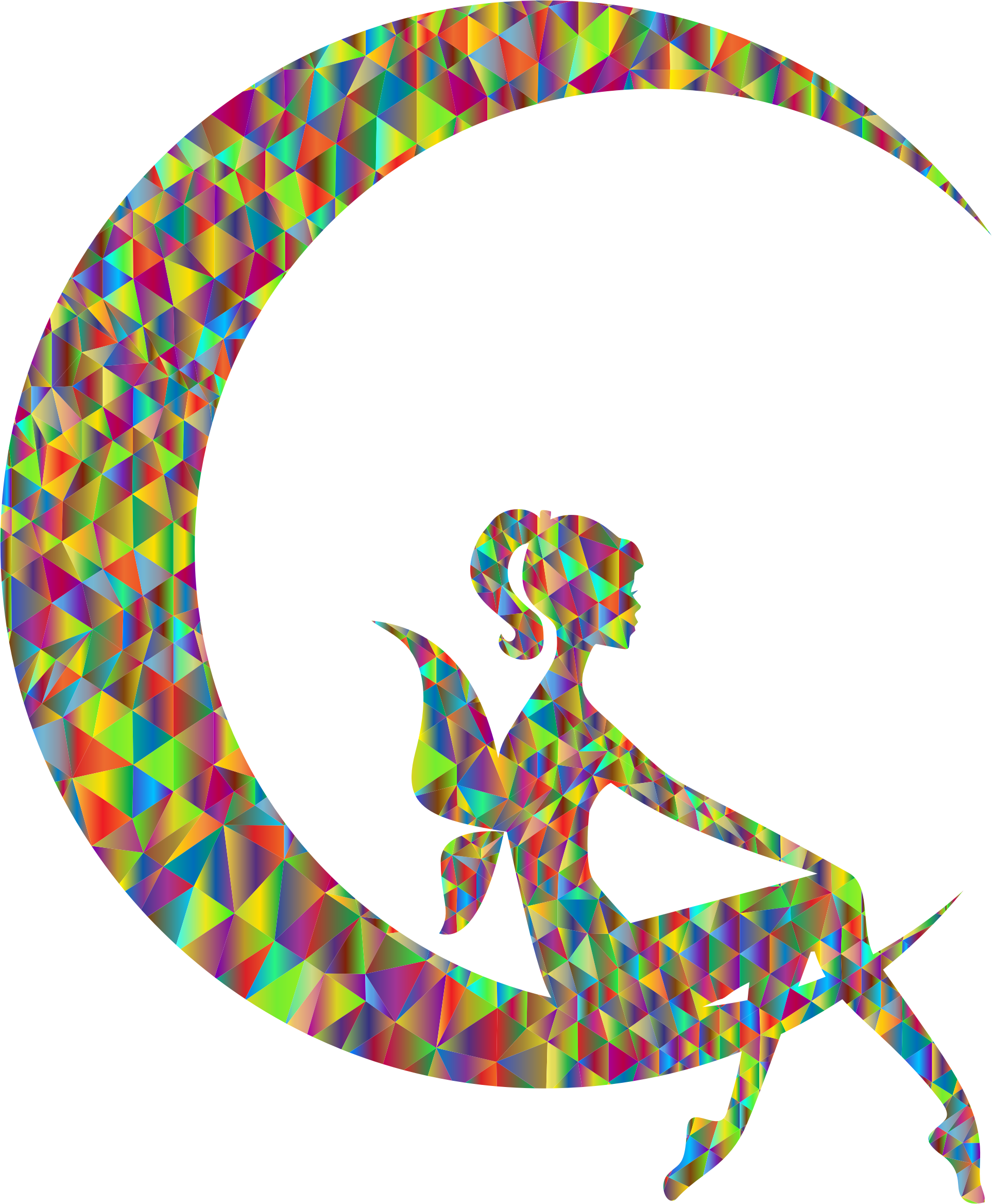 Big Image - Polychromatic Designs Clipart (1926x2336), Png Download