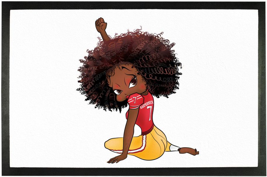 Big Fist Betty Doormat - T-shirt Clipart (1024x1024), Png Download