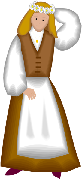 Maid Clipart (600x600), Png Download