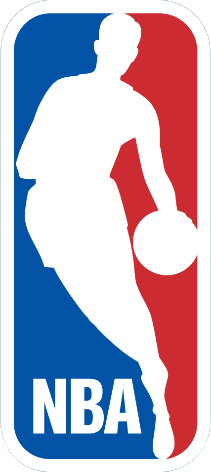 Has Teamed Up With The National Basketball Association - Nba Logo Png Clipart (465x986), Png Download
