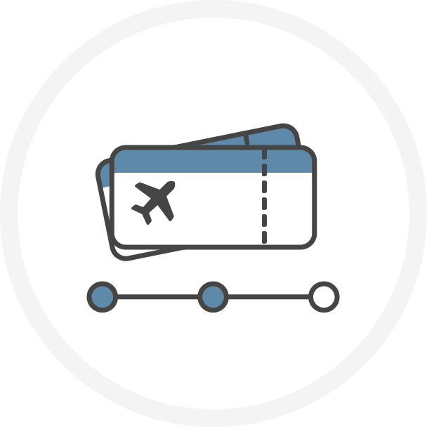 Manage Your Booking - Circle Clipart (608x608), Png Download