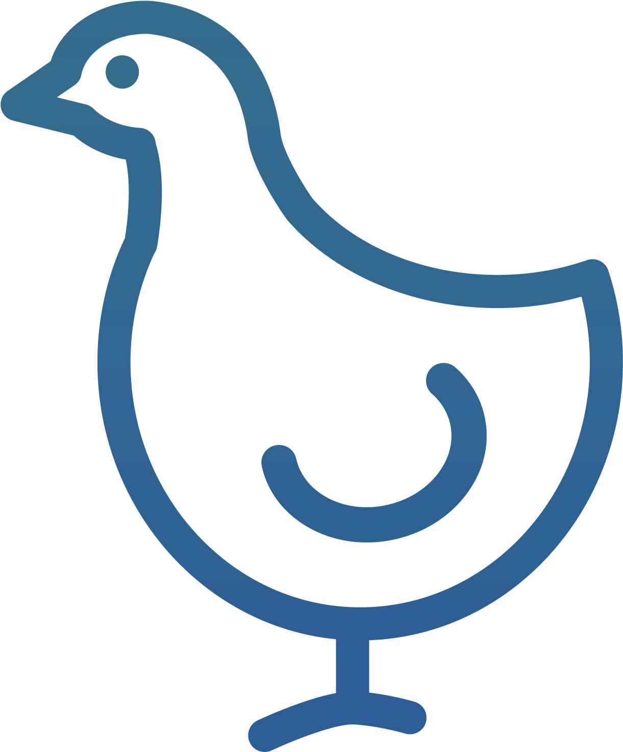 Icon Poultry & Egg Production Clipart (2084x2084), Png Download