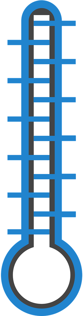 Tiny House Co Sponsor - Thermometer Clipart (640x1280), Png Download