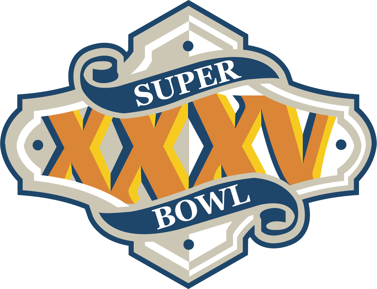 Super Bow Xxxv - Super Bowl Xxxv Clipart (1235x949), Png Download