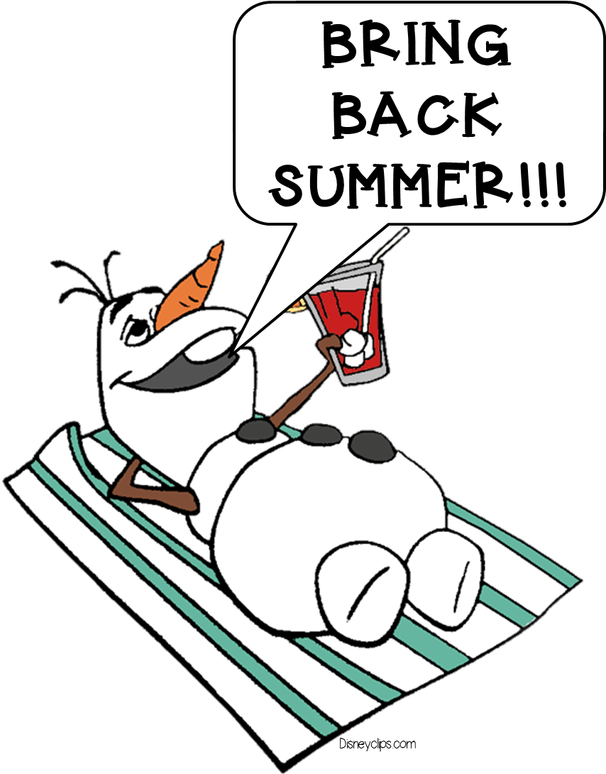 Crayons & Cuties In Kindergarten - Olaf Clipart (861x1112), Png Download