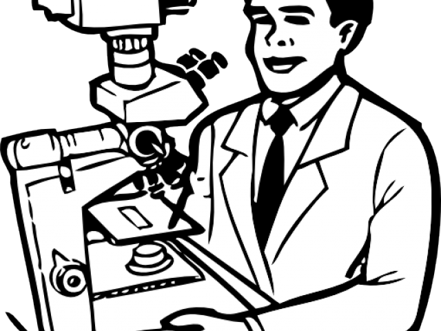 Molecules Clipart Scientific Tool - Scientist Clip Art - Png Download (640x480), Png Download