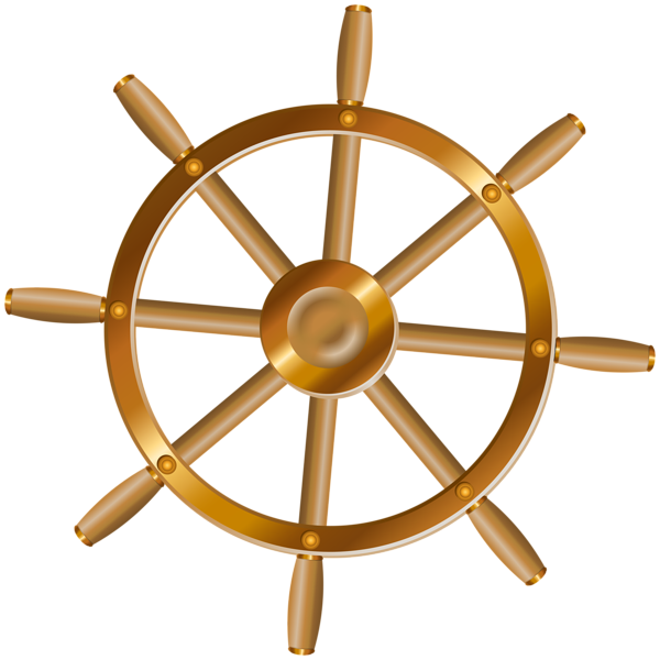 Boat Steering Wheel Icon Clipart (600x600), Png Download