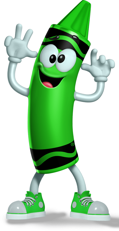 Crayola - Tip Art Kits - Electric Lime Clipart (473x913), Png Download