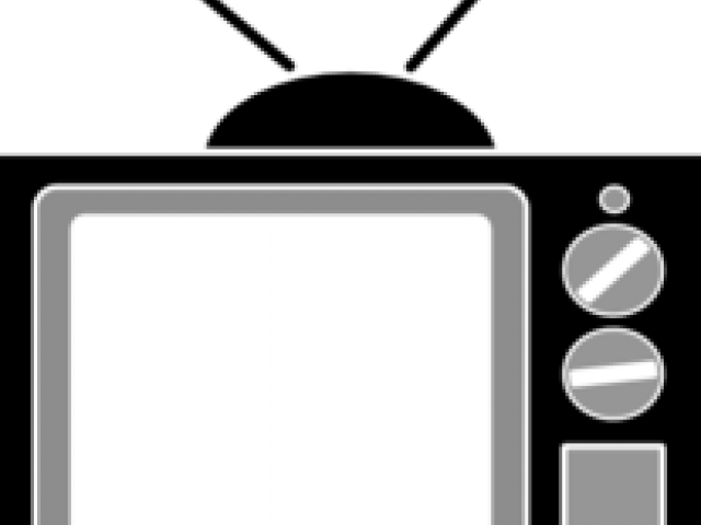 Vintage Tv Cliparts - Tv Vector - Png Download (640x480), Png Download