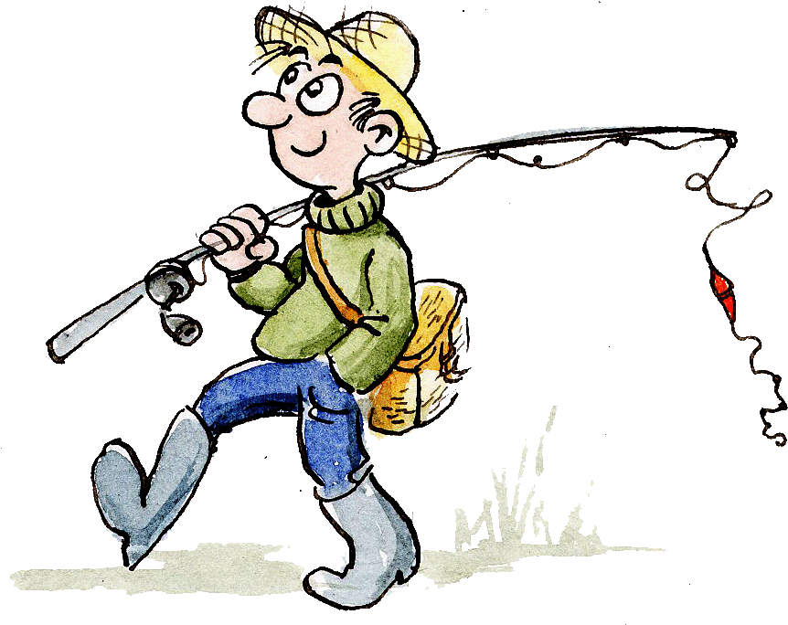 Fishing Clipart (968x706), Png Download