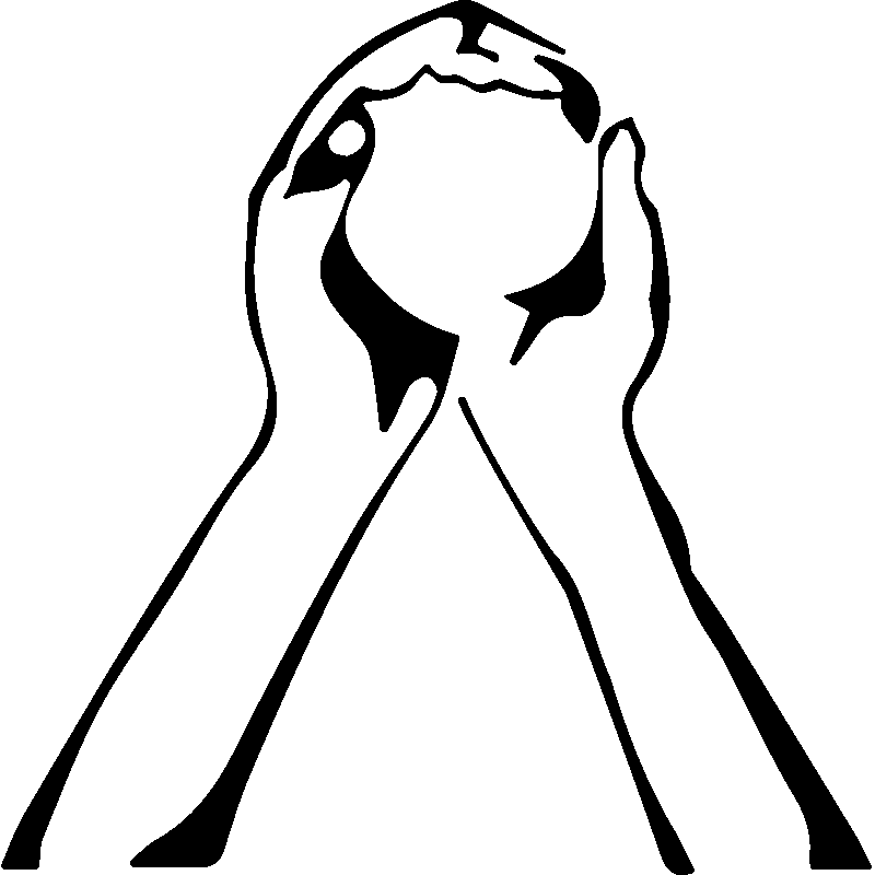 Sticker Smartphone Tablette Mains Tendues Ambiance Clipart (800x800), Png Download