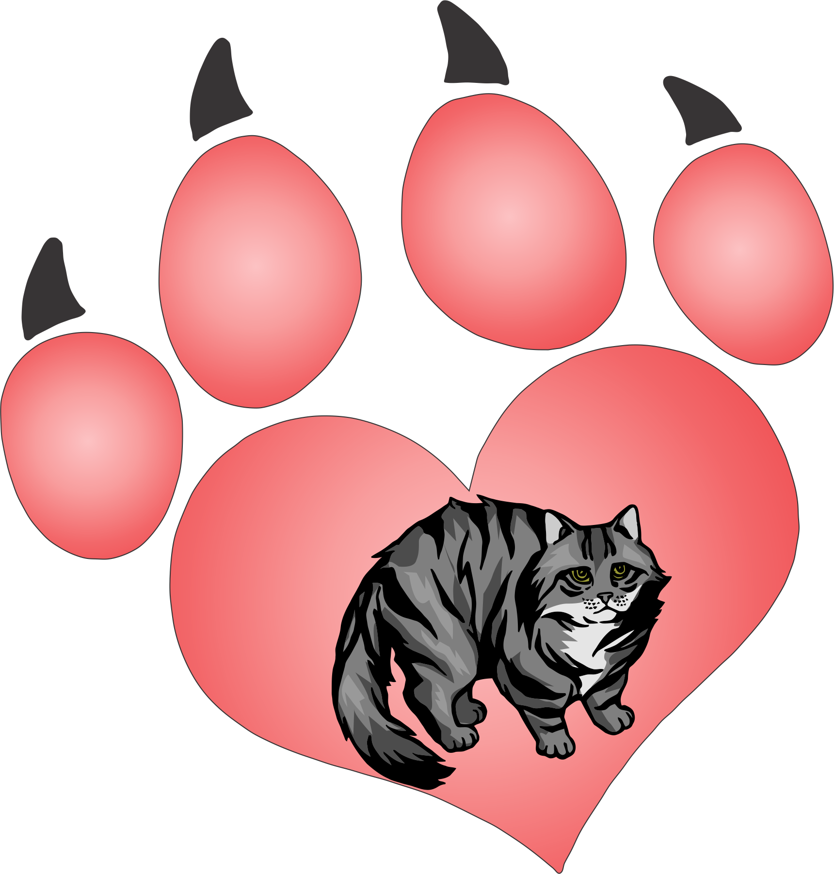 Hotsigns And Decals - Illustration Clipart (1720x1803), Png Download