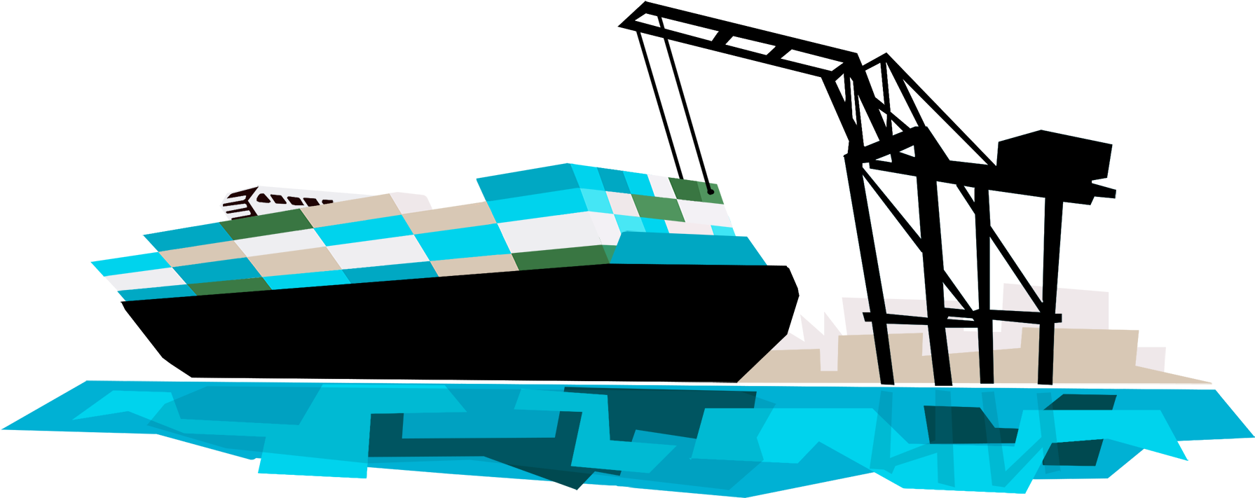 Http - //erledshipping - - Shipping Port Png Clipart (1800x717), Png Download