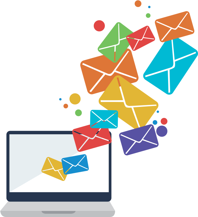 Email Campaigns Click N Clear - Incoming Email Clipart (800x800), Png Download