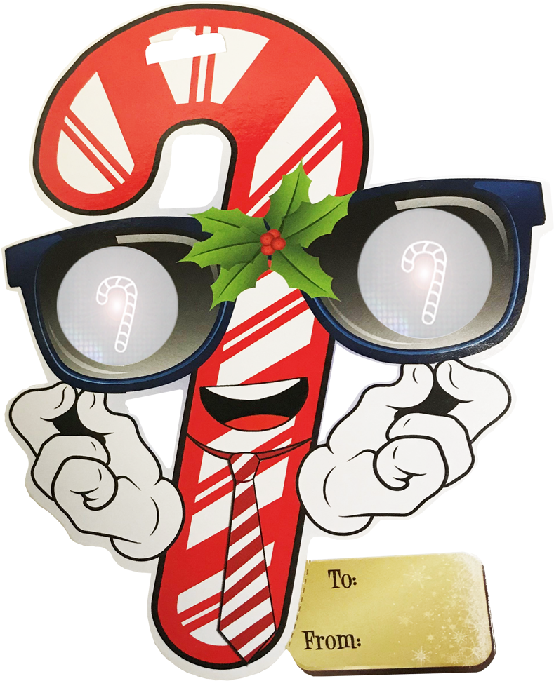 Eyepop Candy-cane - Candy Cane Clipart (1000x1126), Png Download
