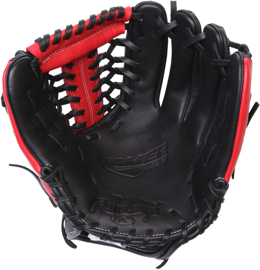 Picture Of Baseball Glove Group Jpg Freeuse - Rawlings Gamer Xle Le Black Scarlett Clipart (1024x1024), Png Download