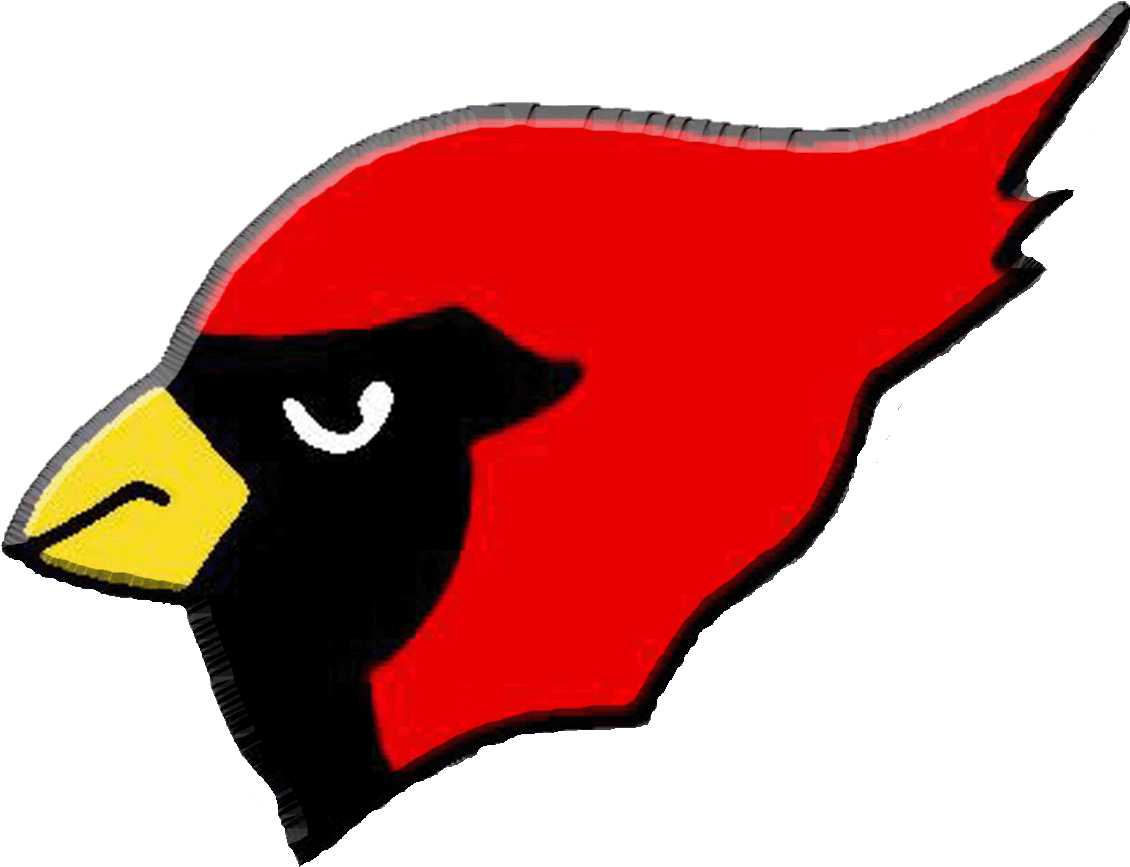 High School Cardinal Logo Clipart Gif High School Cardinal - East Central High School - Png Download (1152x906), Png Download
