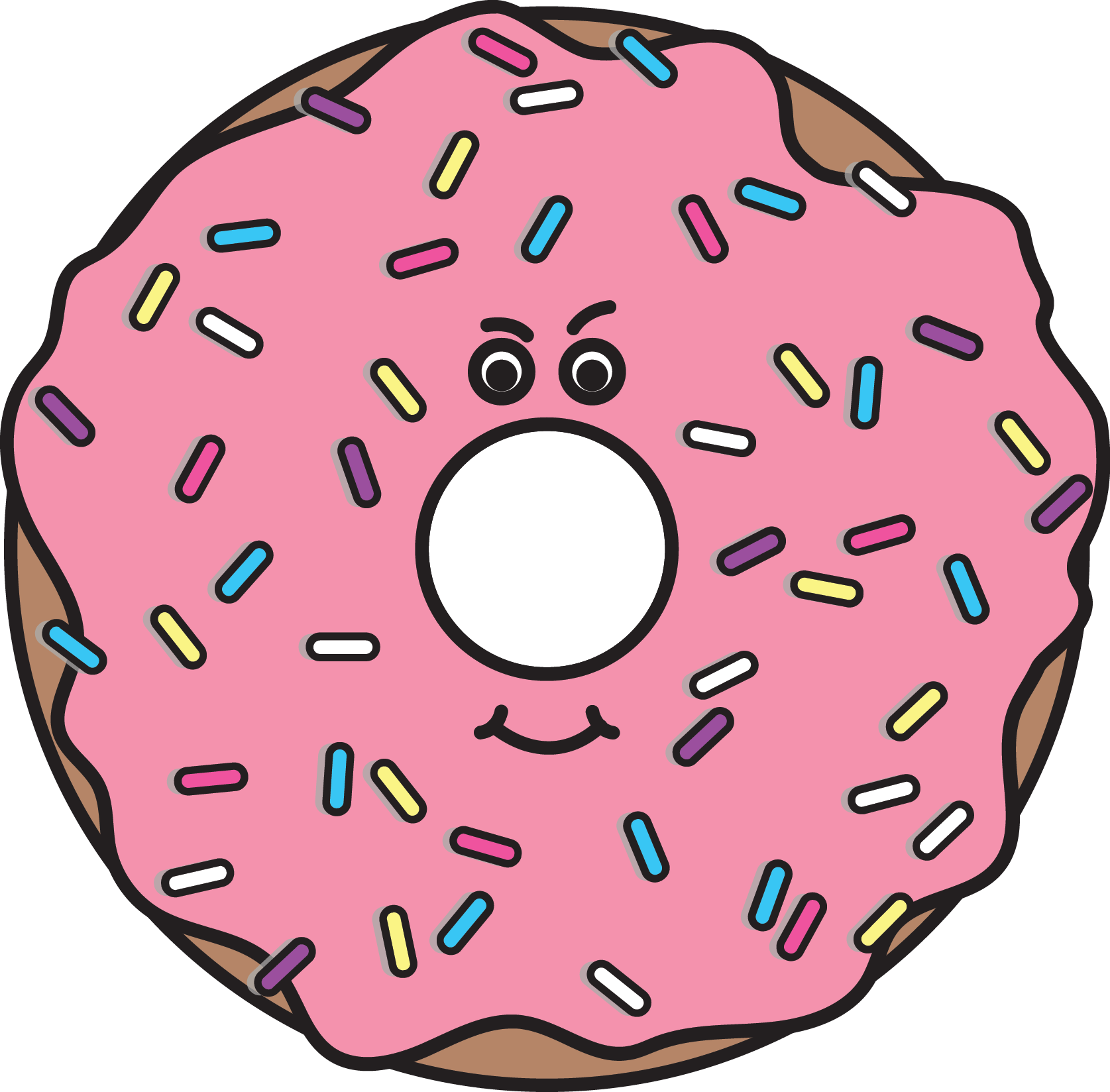 Body - Dancing Donut Clipart (1675x1648), Png Download