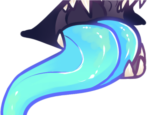 Fangs Clipart Tumblr Transparent - Monster Mouth Stickers - Png Download (640x480), Png Download