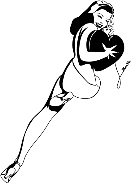 Configurador - Vinilos Pin Up Clipart (700x700), Png Download