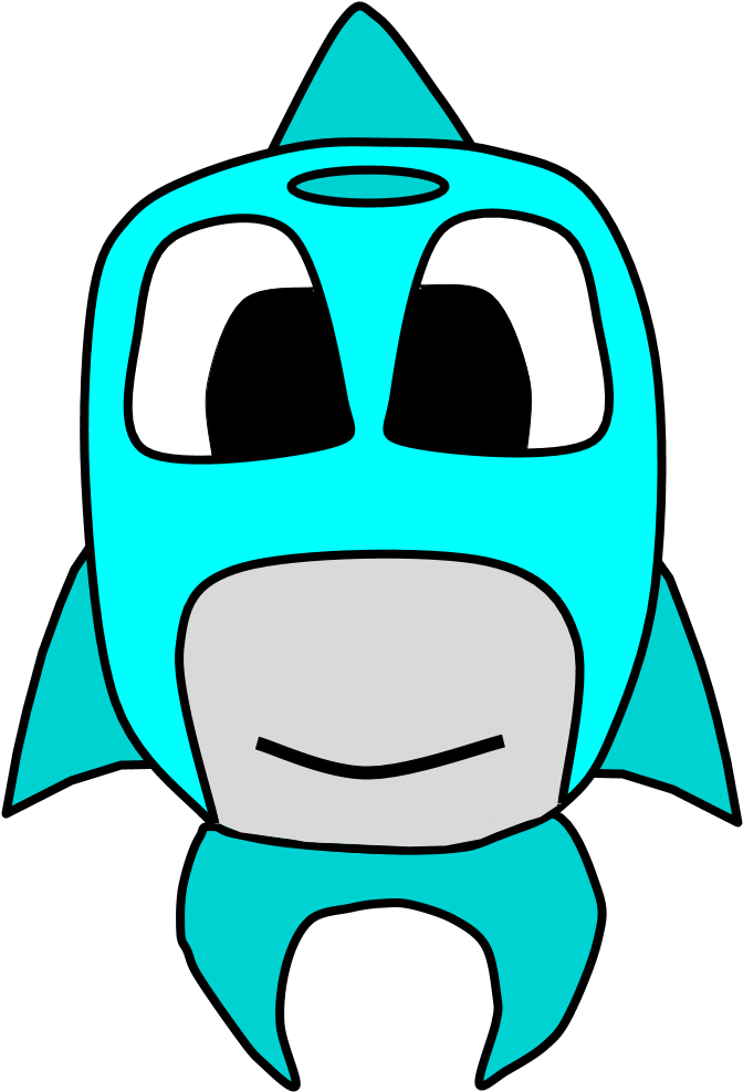 Dolphin, Big Eyes, Cartoon Animal - Cheetah Clipart (816x1056), Png Download