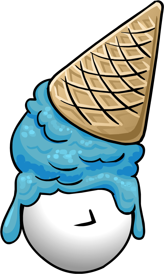 Helado En La Cabeza Free Penguin Codigo Clipart (1051x1051), Png Download